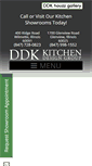 Mobile Screenshot of ddkkitchens.com